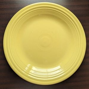 NWT Fiestaware light yellow dinner plate